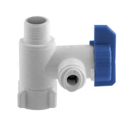 3/8″ Angle Stop Connector Valve With 1/2″ Adaptors