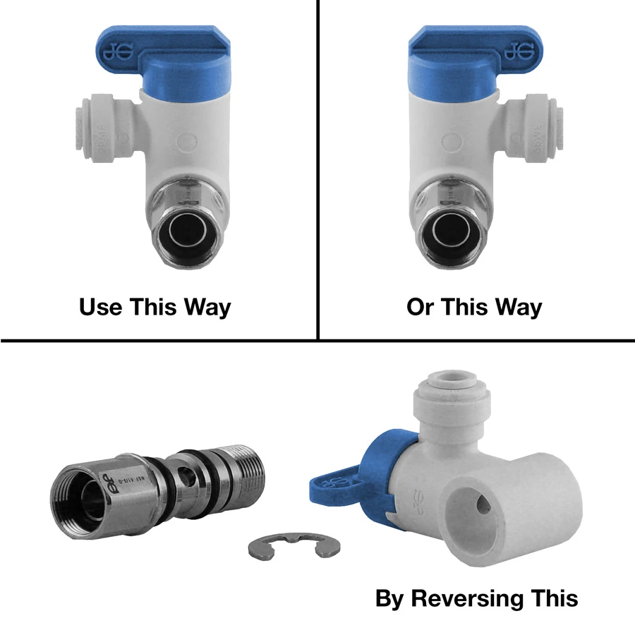 John Guest Angle Stop Adaptor Valve – Lead Free 3/8″ Male Compression X 3/8″ Female Compression X 3/8″ Tube 4 John Guest Angle Stop Adaptor Valve – Lead Free 3/8″ Male Compression X 3/8″ Female Compression X 3/8″ Tube - Image 2