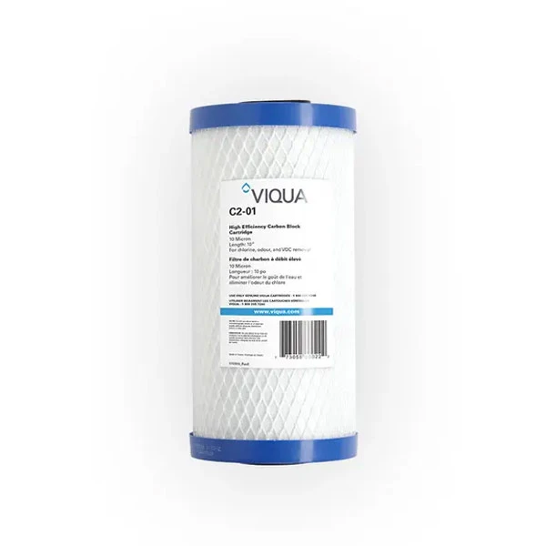 Viqua 10″ X 4.5″, 10 Micron Carbon Block Cartridge 3 Viqua 10″ X 4.5″, 10 Micron Carbon Block Cartridge