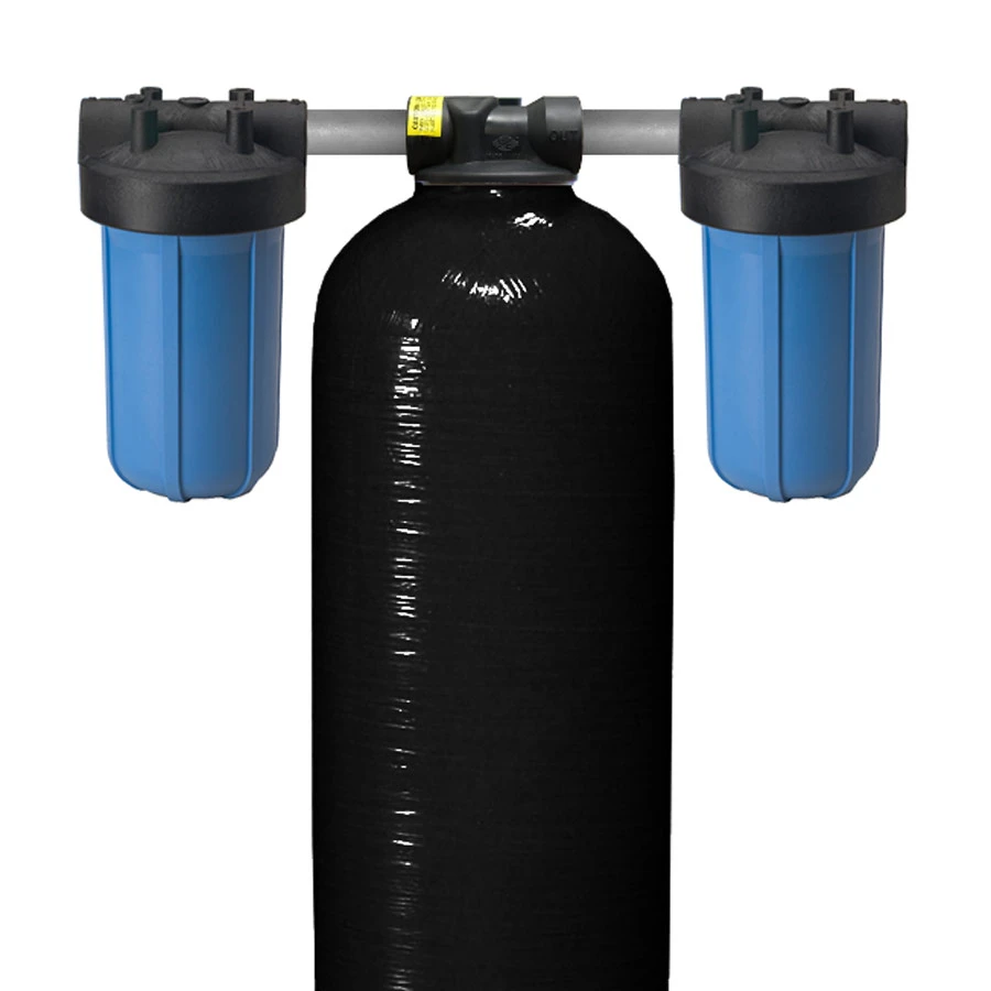 Non-Backwashing Whole House Carbon Water Filter (10″ Full-Flow Housings Sediment Pre & Post Filters & 1″ Ports) 4 Non-Backwashing Whole House Carbon Water Filter (10″ Full-Flow Housings Sediment Pre & Post Filters & 1″ Ports) - Image 2