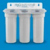 Inline Triple Housing Under-sink Filter W/ Pentek LR-FB10 Cartridge -Watts Filtration Systems Store H2O RUS 300 I