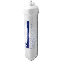 H2O Filter Warehouse 11″ X 2-1/2″, 5 Micron Polypropylene Inline Filter W/ 1/4″ Quick-Connect Fittings
