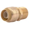 SharkBite 1/2″ X 1/2″ MNPT Straight Male Connector 1 SharkBite 1/2″ X 1/2″ MNPT Straight Male Connector -Watts Filtration Systems Store U120LF 1 l