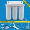 Triple Stage Under-sink Filter System W/ Faucet (H2O UCF-03-JG) 1 Triple Stage Under-sink Filter System W/ Faucet (H2O UCF-03-JG) -Watts Filtration Systems Store UCF 03 JG 1
