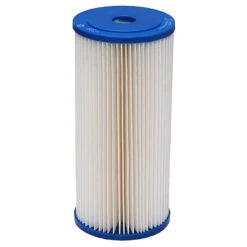 Harmsco Calypso Blue WaterBetter 9-3/4″ X 4-1/2″, (0.35, 1, 5, 10, 20 Or 50 Micron) Micron Pleated Sediment Cartridge (10 GPM, 9.5 Sq Ft Media)